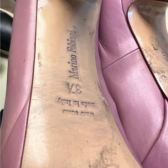 MARINO FABIANI MADE IN ITALY Pink Classic Stiletto Heels - Picture 5 of 5